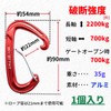 Carabiner Specialty Store Kobe Kiraru 22 kN UIAA Standard CE,