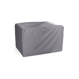 Covermates Outdoor Modular Club Chair Cover - Water Resistant Polyester, Drawcord Hem, Mesh Vents, Seating and Chair Covers, 38W x 38D x 30H, Charcoal