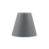 MY MIRONEY 2PCS Grey Barrel Metal Lampshade Hardware E27 Industrial