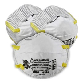 Máscara Respiratoria Media Cara Descartable 3m 8210 Talla U De Epe