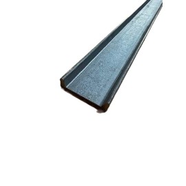 1/8" x 1/2" x 2" Steel Channel x 9" Length, A36 Steel Metal Sheet Weldable Sheet Metal Panels for Industrial DIY Use Projects Accessories