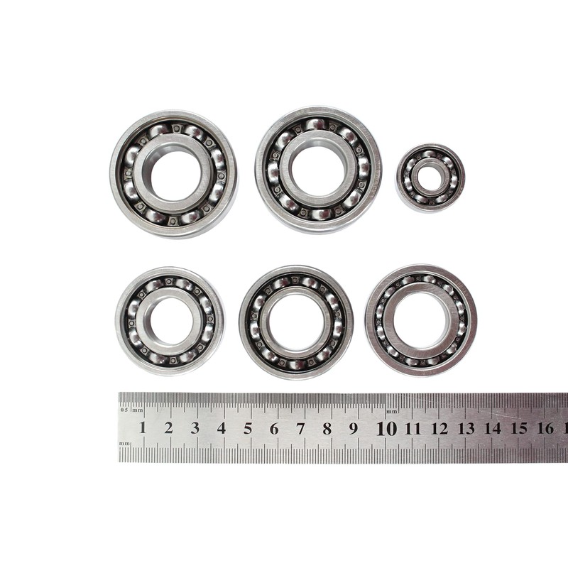 SNH Ball Bearing Set, Engine Bearing 6 Pieces for 4