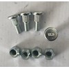SHULIY Front Rear Wheel Studs # 0402-974 & Lug Nuts