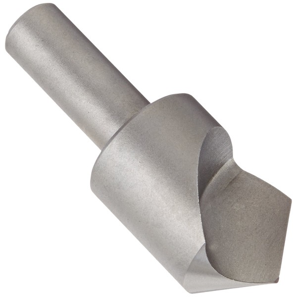 KEO 53100 High-Speed Steel Single-End Countersink, Uncoated (Bright) Finish, Single