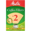 Melitta 612412 #2 Natural Brown Cone Coffee Filters 40 Count