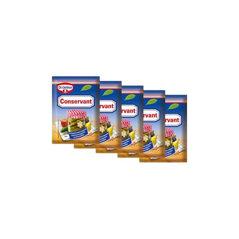 Dr. Oetker Pickle Preservative Sodium Benzoate E211 7 g, Pack
