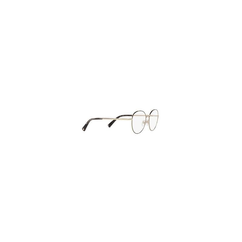 Valentino VA1025-3070 Eyeglass Frame BLACK/LIGHT GOLD w/DEMO LENS 54mm