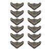 sourcing map Desk Corner Protector Table Edge Protector Cover Metal