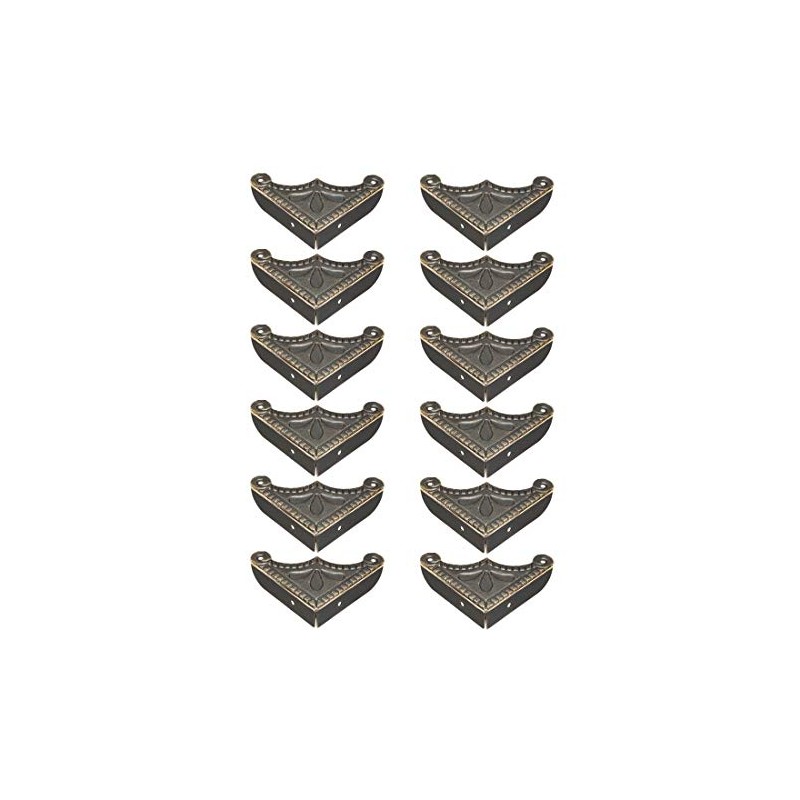 sourcing map Desk Corner Protector Table Edge Protector Cover Metal