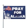 Pray For Alaska Flag Sign 2x3 Support Alaska Strong Flag