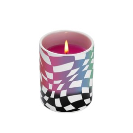 Glo Zone Slow Color-Changing Ceramic Scented Candle, 12 oz - Lavender Blonde