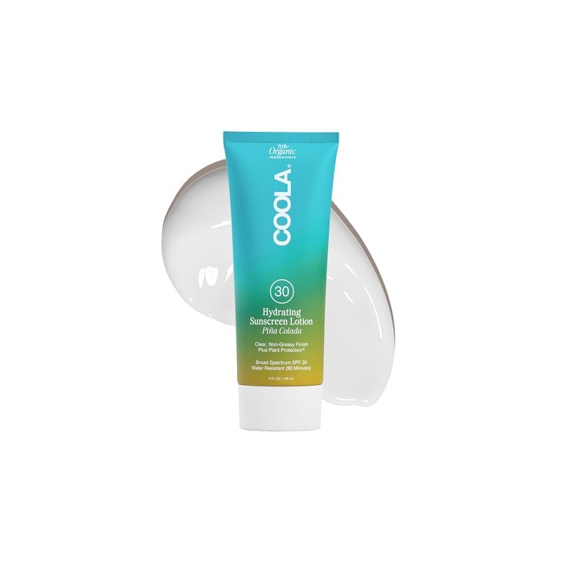 Coola Classic body organic sunscreen lotion spf 30 - pina