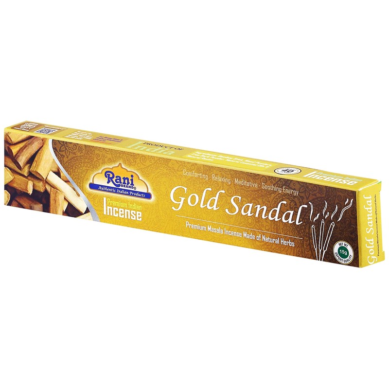 Rani Gold Sandal Incense (Premium Masala Incense Made of Natural
