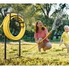 Fire Beauty Heavy-Duty Portable Garden Hose Holder with Storage Basket,120+