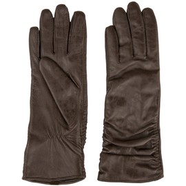 EEM leather gloves for ladies MARTHA made of genuine leather, black