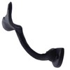Navy Blue Whale Tail Cast Iron Wall Hooks, Wall Mounted