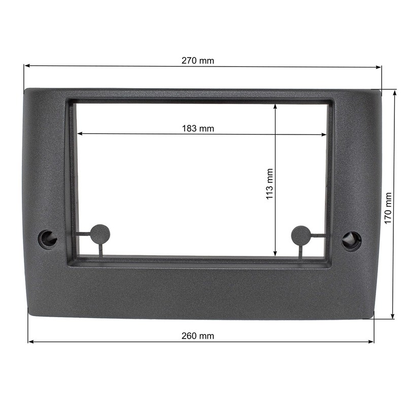 tomzz Audio 2414-056 Double DIN Radio Fascia Set Compatible with