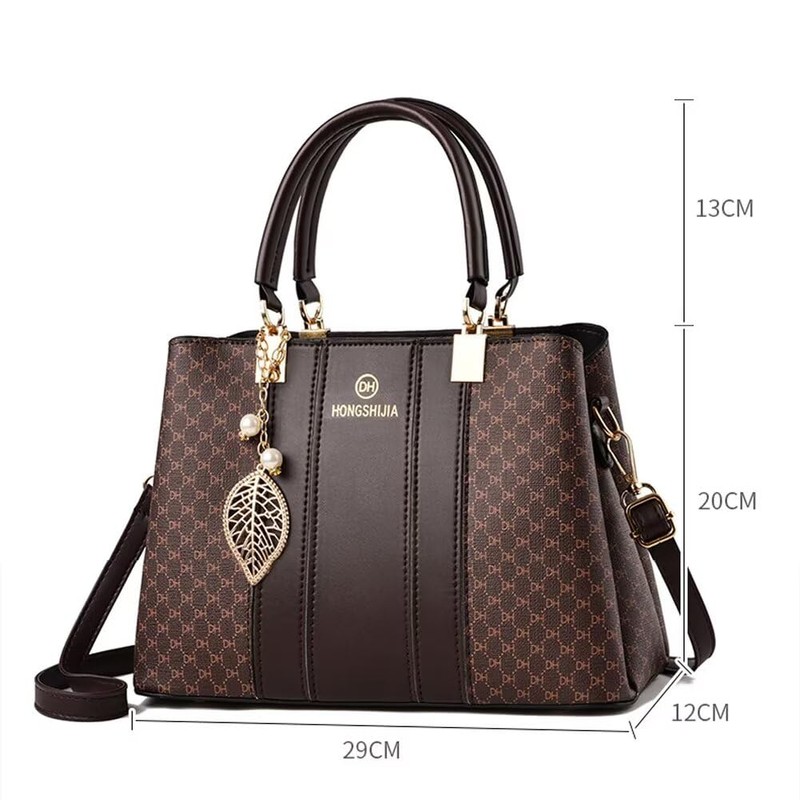 Quntum A.E Women's Shoulder Bag Handbag PU Leather Bag Crossbody