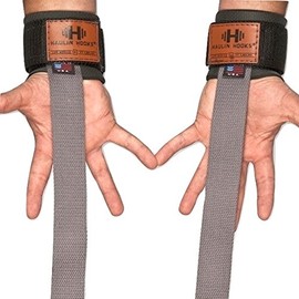 HAULIN HOOKS USA Made! Weight Lifting Straps 650# Pull Rated Plush Wrist!