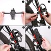 Toptrek Folding Lock with Bracket Bicycle Lock Key Long 94