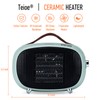 Space Heater, Teioe Mini Electric Space Heater 800W/400W, Small PTC