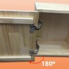 180 Degree Hinges Frameless Cabinet Doors Hinges Concealed Hydraulic Adjustable