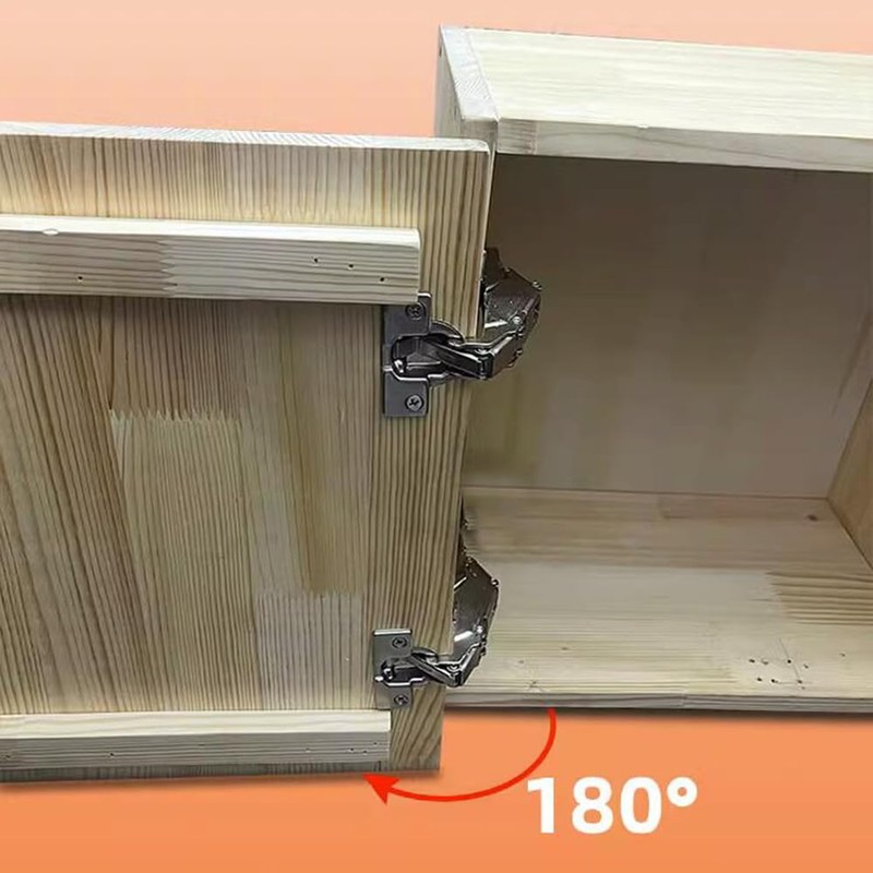 180 Degree Hinges Frameless Cabinet Doors Hinges Concealed Hydraulic Adjustable