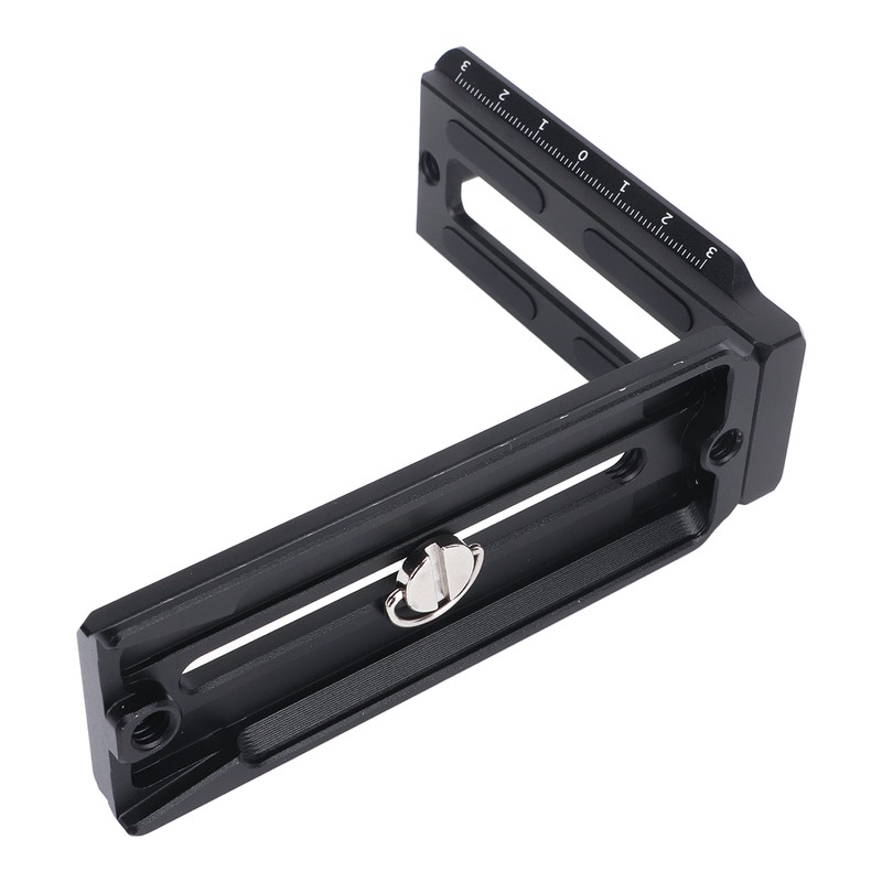 L Bracket Vertical Horizontal Switching Quick Release Plate Camera Tripod