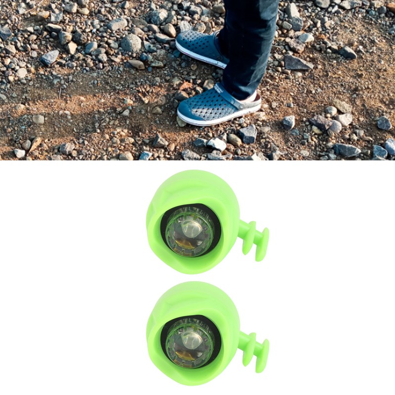 2PCS Mini Shoe Headlights Outdoor Sport Shoe Lamp for Hiking