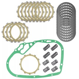 Caltric Clutch Friction Plates and Gasket Kit for Suzuki Intruder 1400 VS1400GLP 1987-09