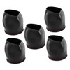 OSALADI 5pcs Chair Leg Caps Protectors Chair Leg Floor Protectors