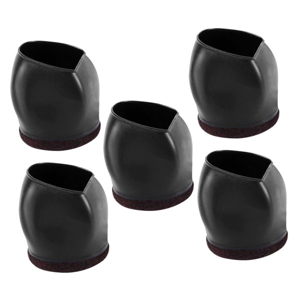 OSALADI 5pcs Chair Leg Caps Protectors Chair Leg Floor Protectors