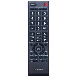 New CT-RC1US-18 Replacement Remote Control fit for Toshiba LED TV 43L420U 49L420U 32L220U19 32L310U20 32L310U18 55L510U18 32L310U18 49L510U18 55L510U18