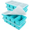 Ztomine Silicone Freezer Tray With Lid - Silicone Freezer Food