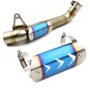 Exhaust Muffler Pipe Protector Stainless Steel Heat Shield Cover Universal