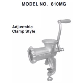 Uniworld NEW #10 Manual Crank Meat Grinder Table Mount Commercial Uniworld 810MG #4609
