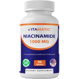 Vitamin Niacinamide 1000mg 90 tablets, 1 unit, 90 servings / 비타민 나이아신아마이드 1000mg 90정, 1개, 90회분
