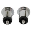BBB CyclingScrewOn Screw End Caps for Handlebar Tape | Stainless