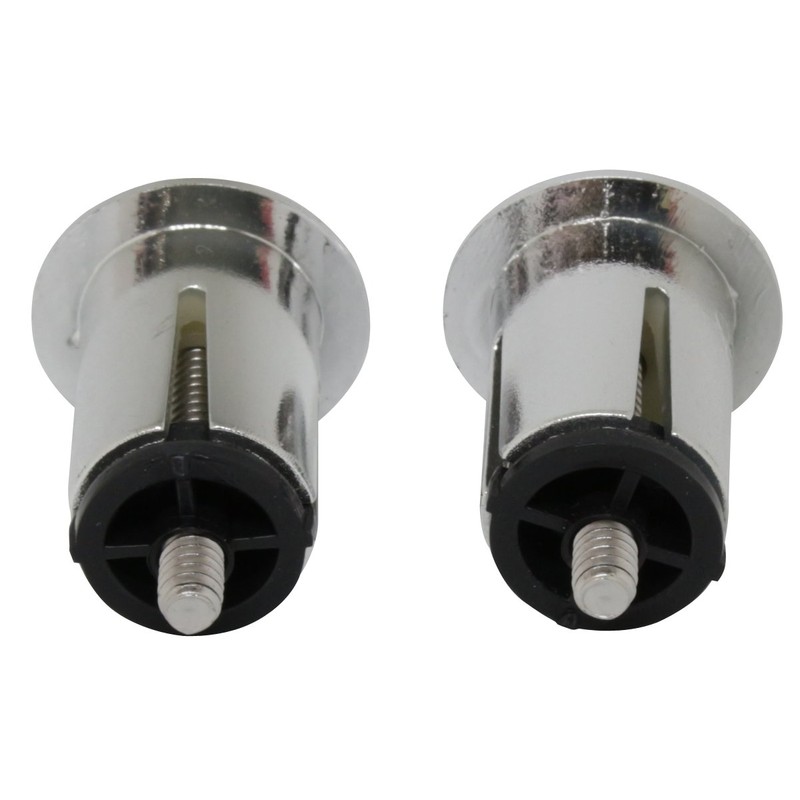 BBB CyclingScrewOn Screw End Caps for Handlebar Tape | Stainless