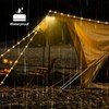 Camping String Lights, 4 in 1 Quick Storage 33FT Rechargeable
