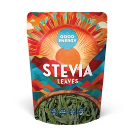 It's Good Energy Stevia Leaves - Natural Sweetener | 0 Calories, 100% Whole Leaves, Keto Friendly, Vegan, Sugar Alternative, No Additives, Rich in Antioxidants | 3.17 oz
