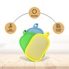 6 Pcs Kitchen Sponges & Cleaning Cloth Set, Reusable Multi-Purpose