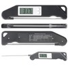 Rosenstein & Söhne Einkochthermometer: Digitales Haushalts-Thermometer, klappbar, 13-cm-Fühler, bis 200