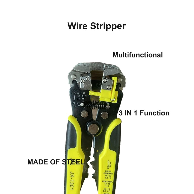 iTech-Smart Wire Stripper Self-adjusting Cable Cutter Crimper,Automatic Wire Stripping Tool/Cutting