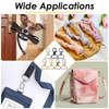 Swivel Clasp Hooks, Anezus 80Pcs Key Chain Clip Hooks, D