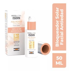 Isdin Fotoultra Age Repair Color Fusion Water  Spf 50, 50 Ml