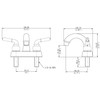 Builders Shoppe 2001BZ/3220BZ/4120BZ RV Bathroom and Shower Faucet with Matching