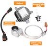 2PCS Xenon HID Headlight Ballast Control Unit w/Igniter & D2S