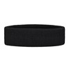 GOGO Sports Headband Sweatband Athletic Terry Cloth Head Band Black