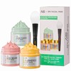 ANAiRUi Face Mask Set: Green Tomato Clay Mask + Turmeric